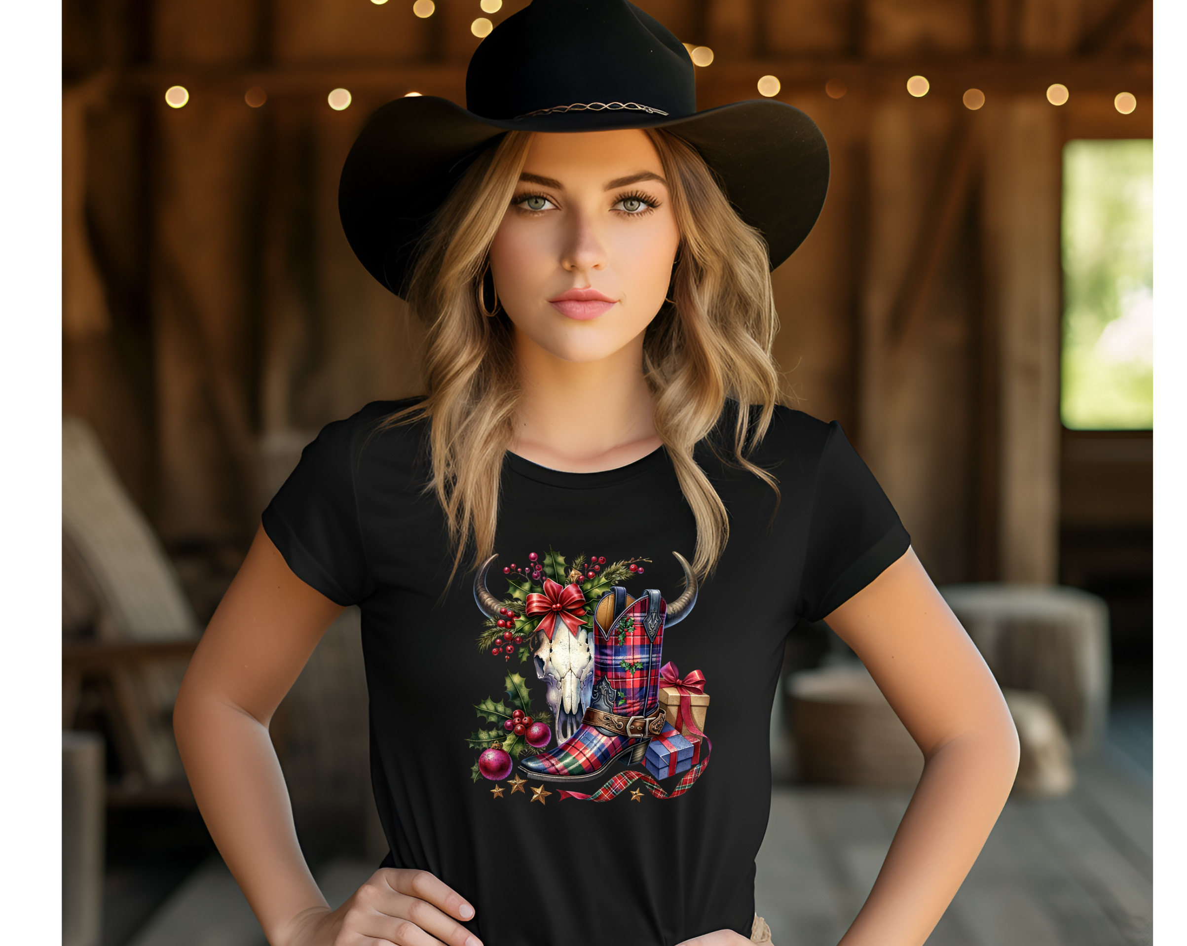 Western Cowgirl Christmas - [farm_afternoons]
