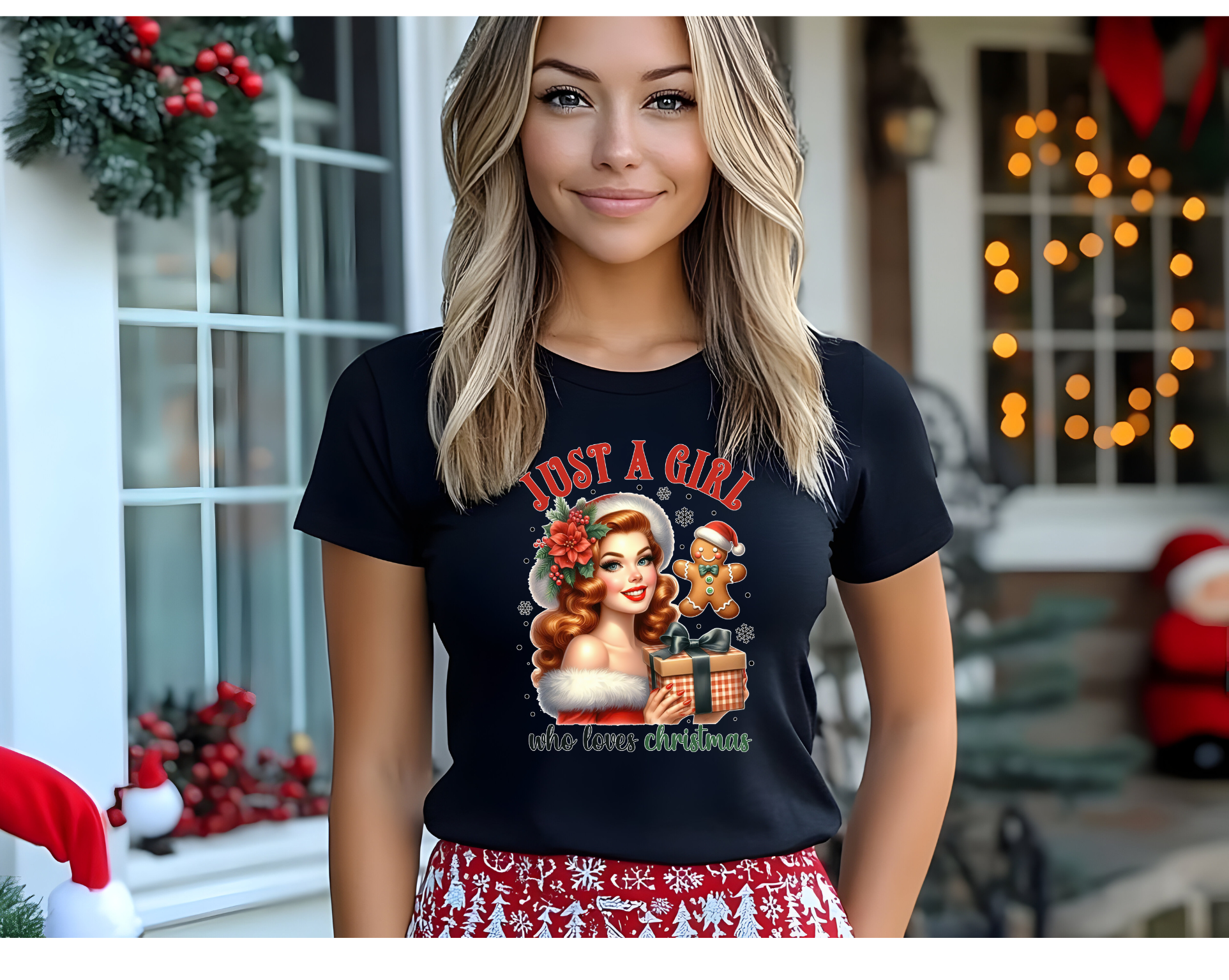 Vintage Just A Girl Tee - [farm_afternoons]