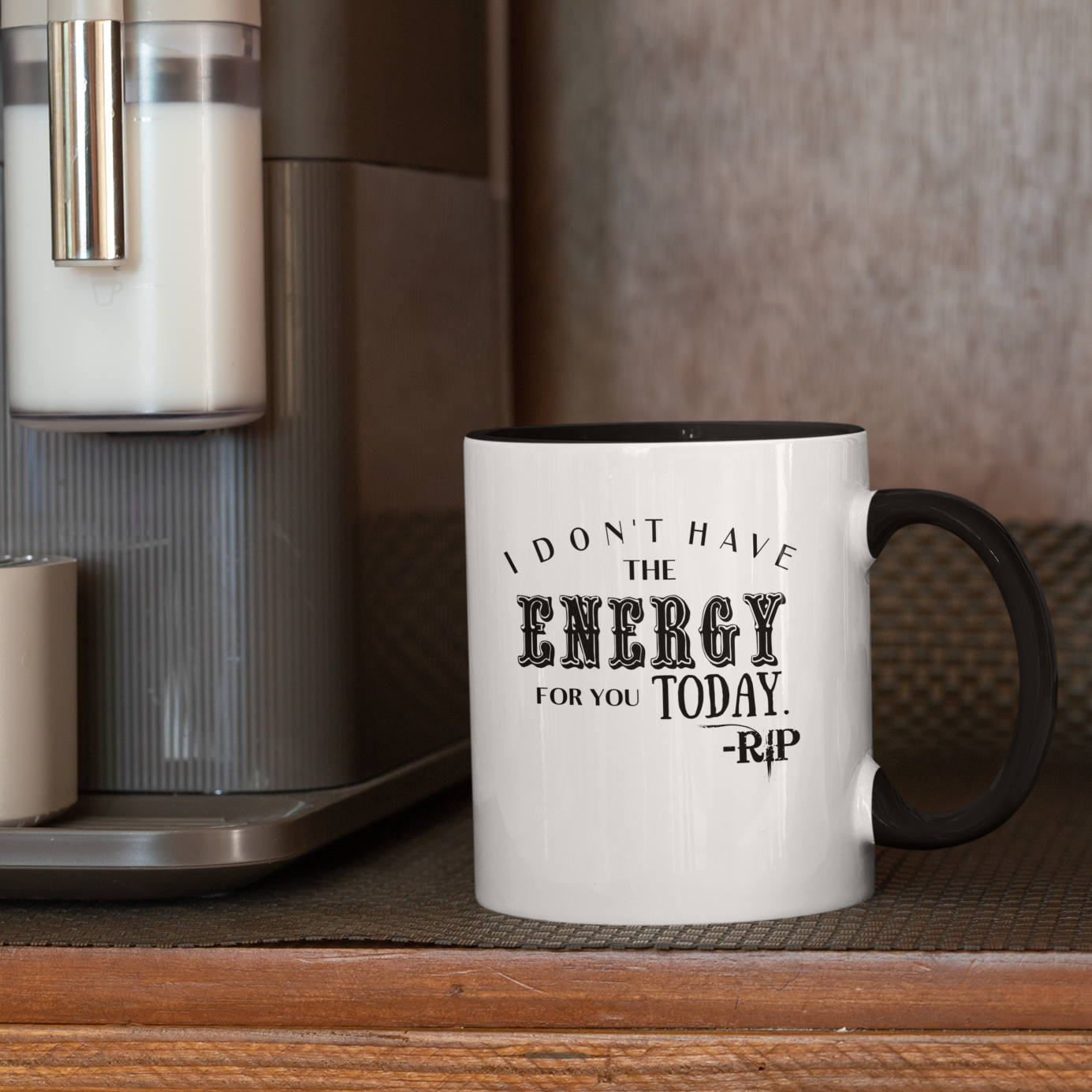 I Don't Have The Energy Mug - [farm_afternoons]