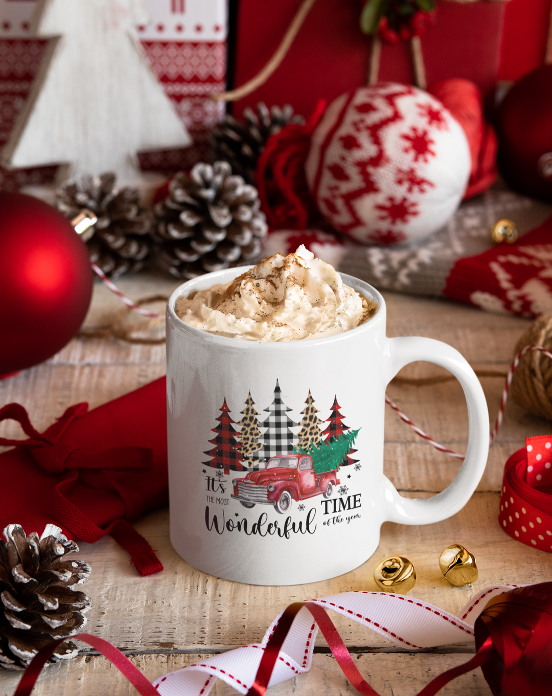 Most Wonderful Time Xmas Mugs