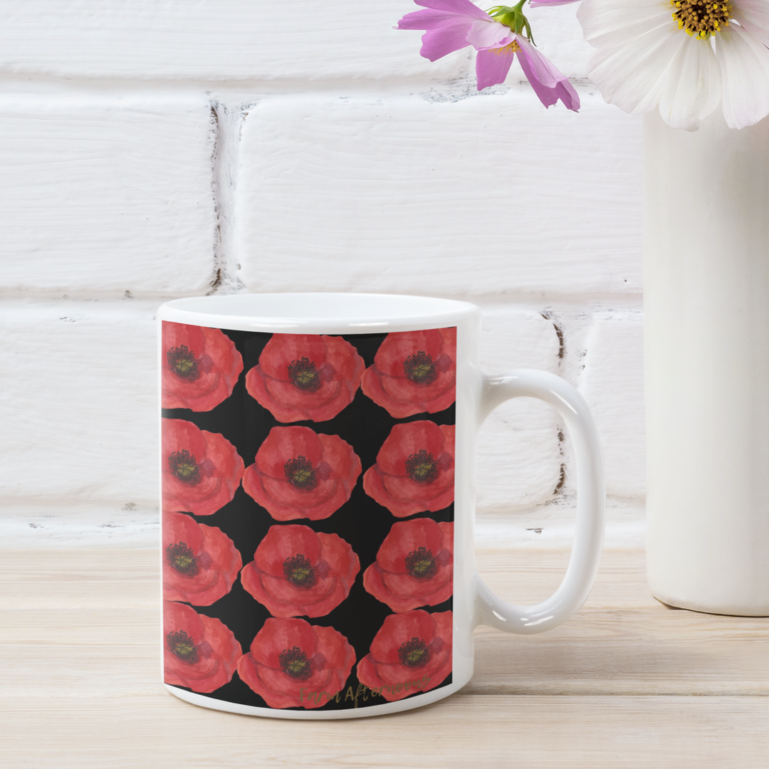 Poppies Mug