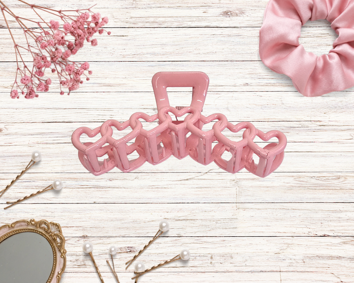 Hearts Claw Clips