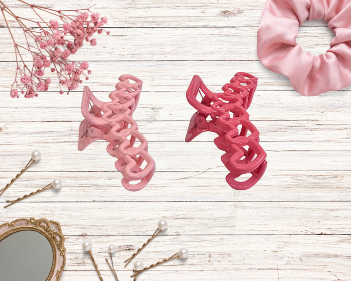 Hearts Claw Clips