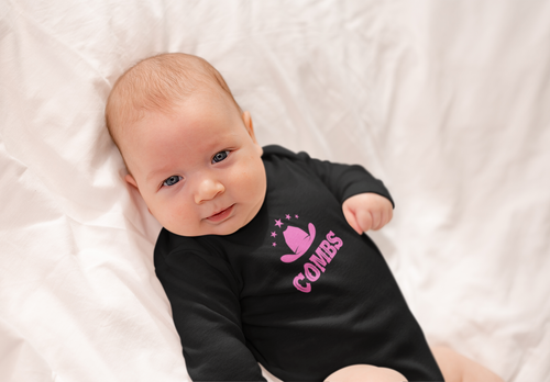 Baby Girl Combs Onesies - [farm_afternoons]