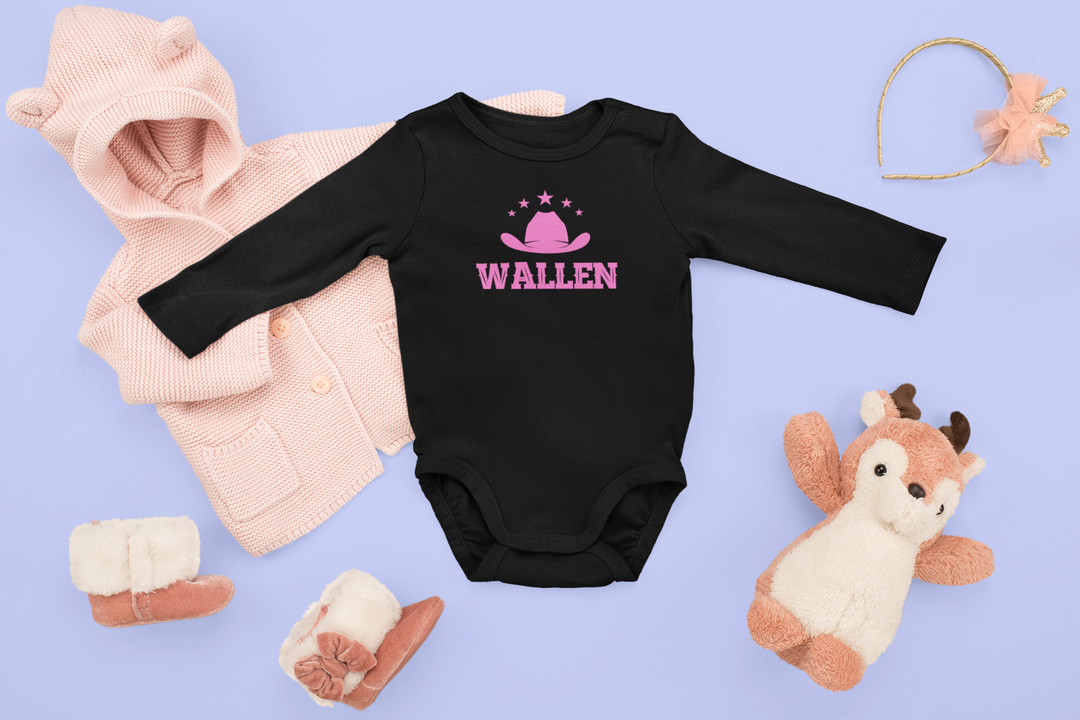 Baby GIrl Wallen Onesies