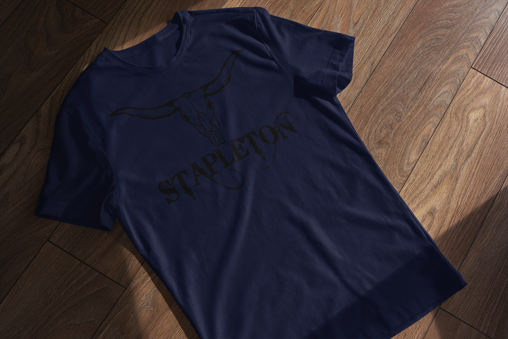 Mens Black Stapleton T-shirt - [farm_afternoons]