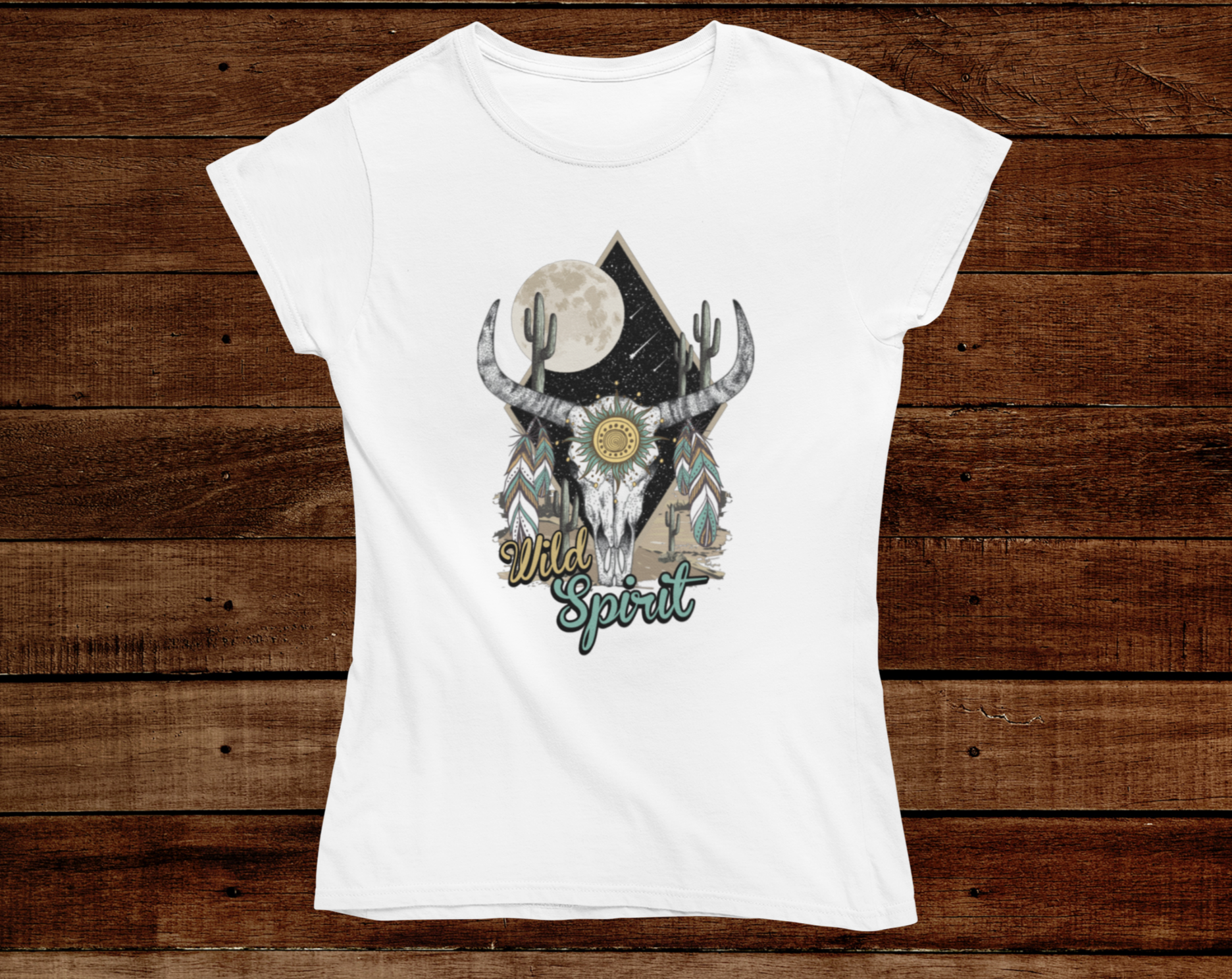 Women's Wild Spirit Tee - [farm_afternoons]