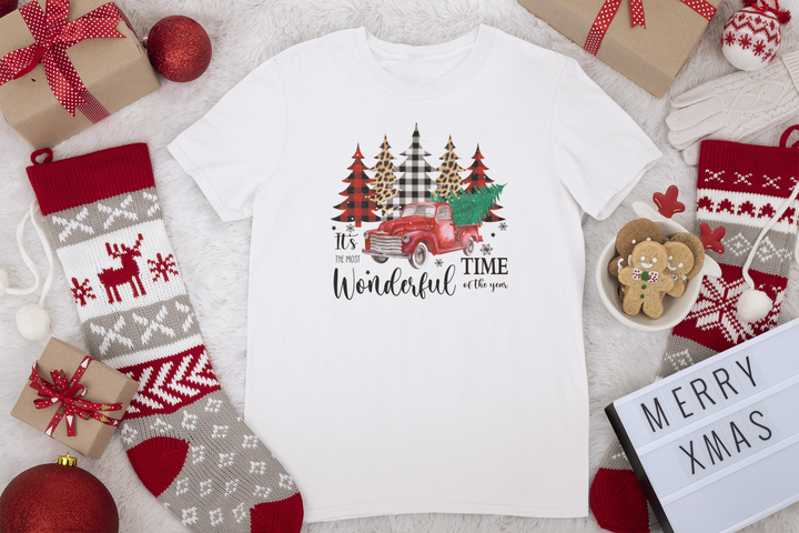 Most Wonderful Time Xmas Tees