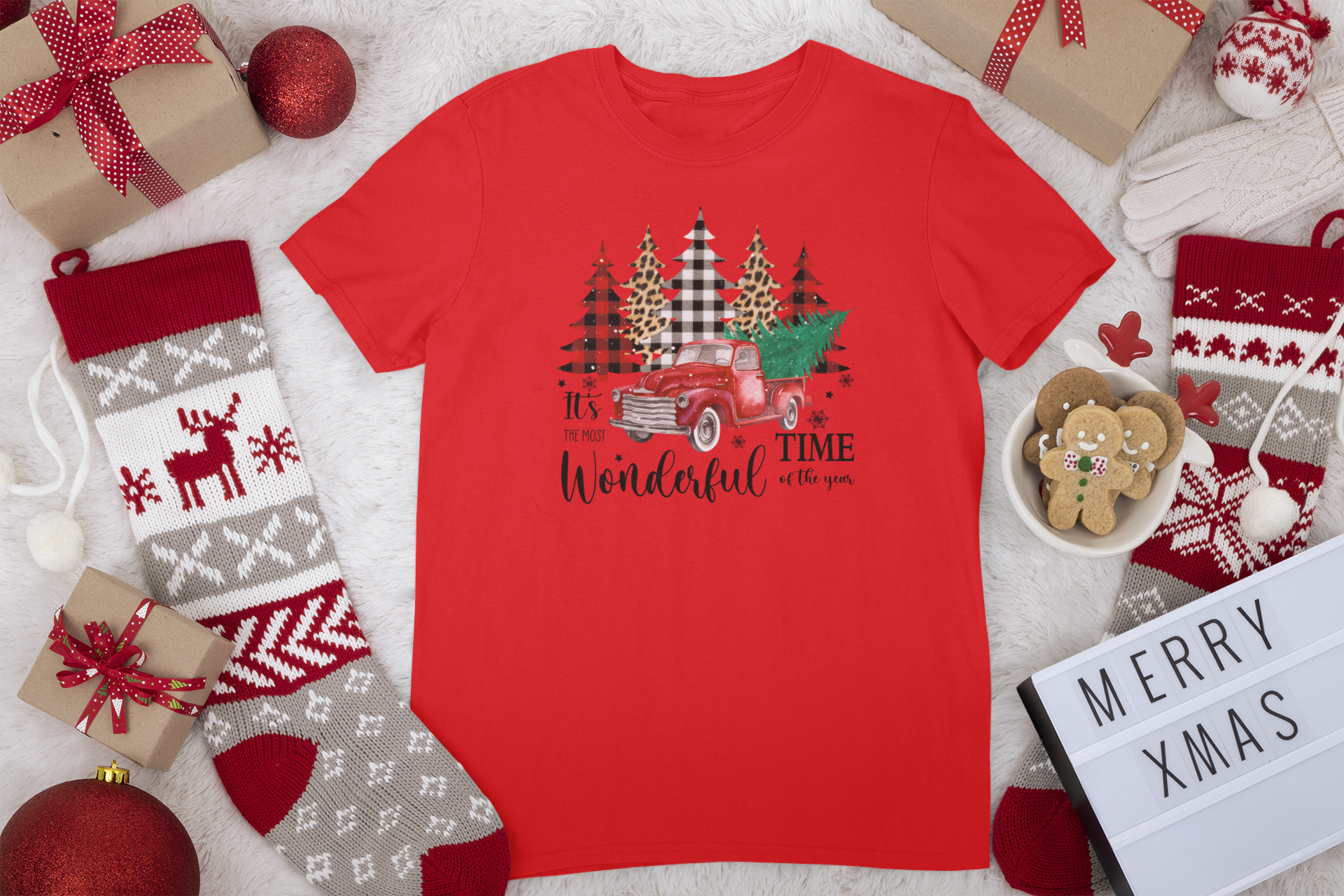 Most Wonderful Time Xmas Tees - [farm_afternoons]