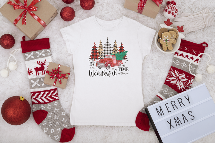 Most Wonderful Time Xmas Tees