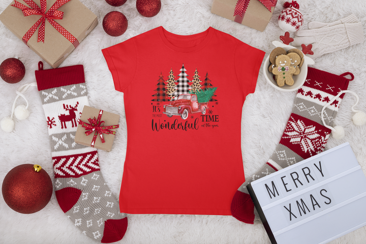 Most Wonderful Time Xmas Tees