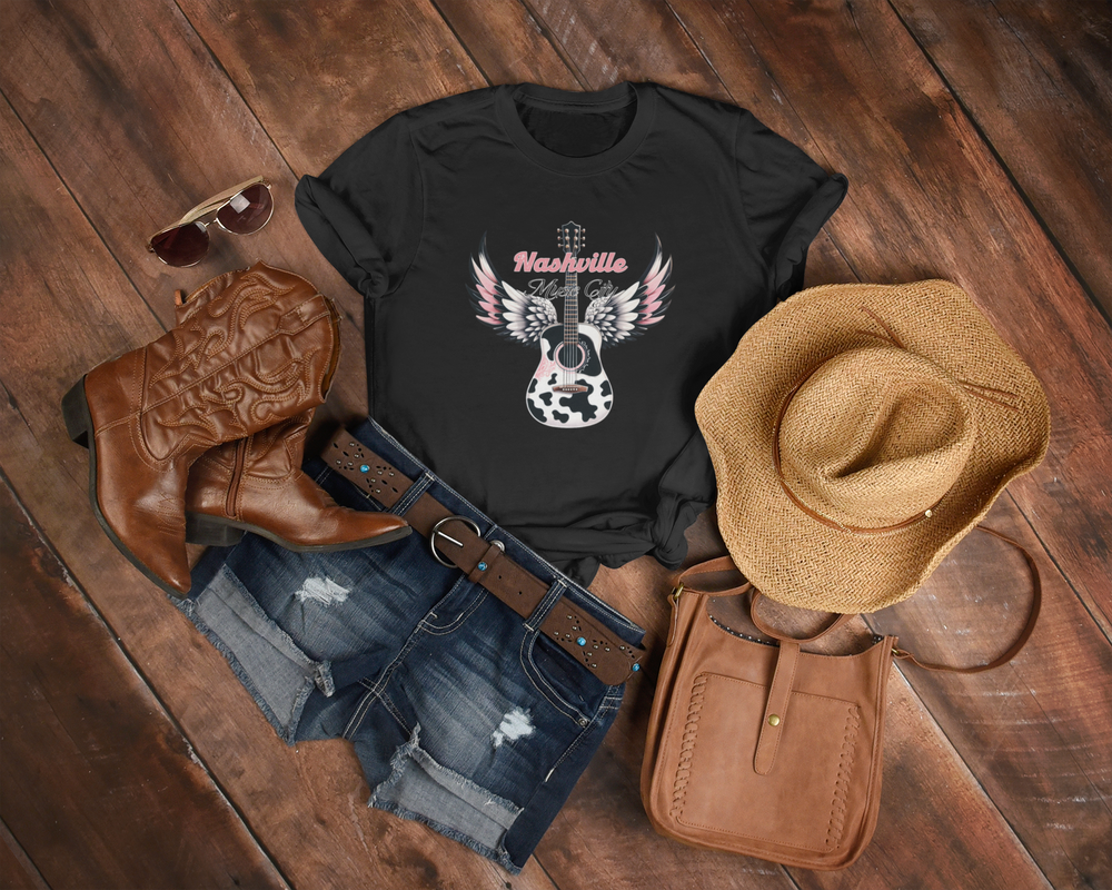 Pink Nashville TShirt - [farm_afternoons]
