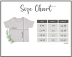 Baby Denium Combs T-shirt - [farm_afternoons]