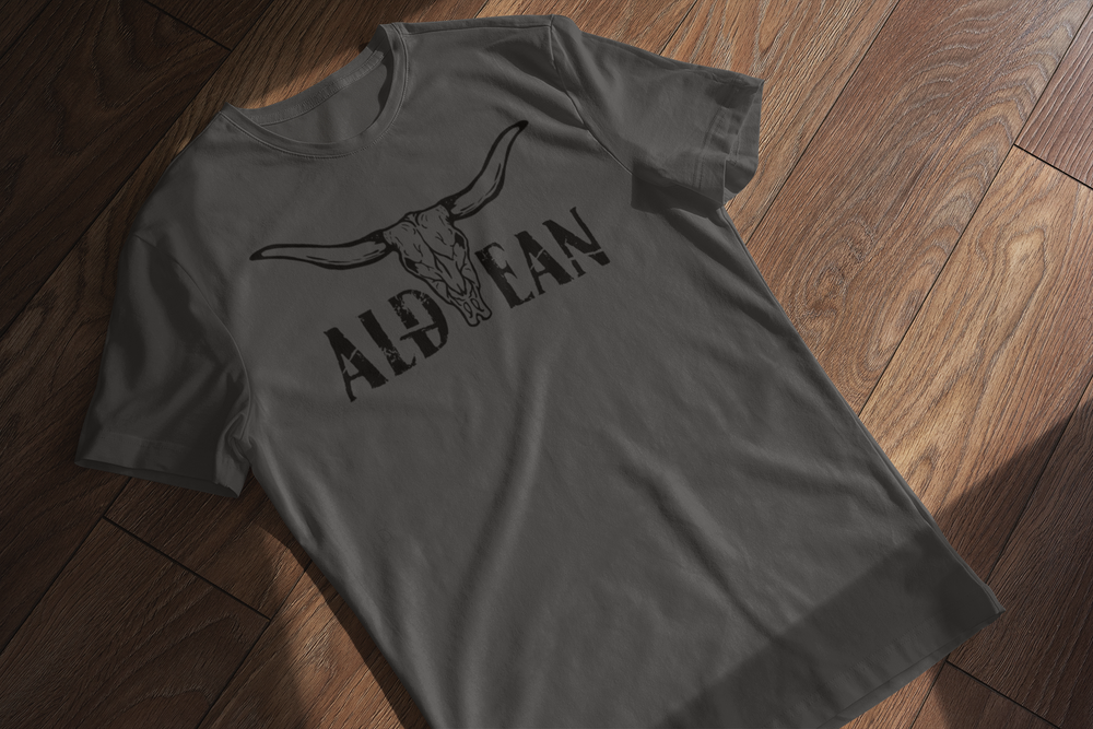 Mens Black Aldean T-Shirt - [farm_afternoons]