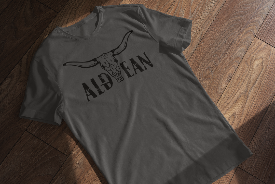 Mens Black Aldean T-Shirt - [farm_afternoons]