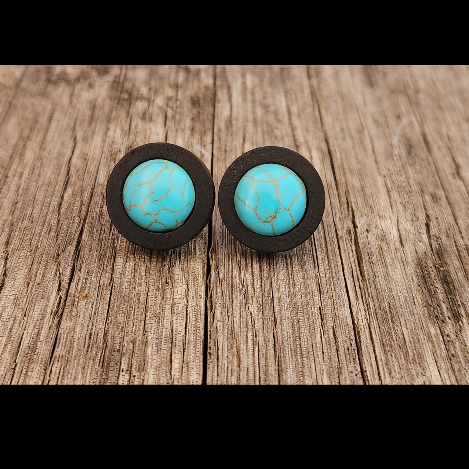 Turquoise  Studs - [farm_afternoons]