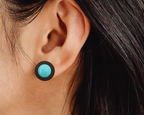 Turquoise  Studs - [farm_afternoons]