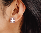 Hot Cross Bun Studs - [farm_afternoons]