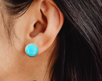 Turquoise  Studs - [farm_afternoons]