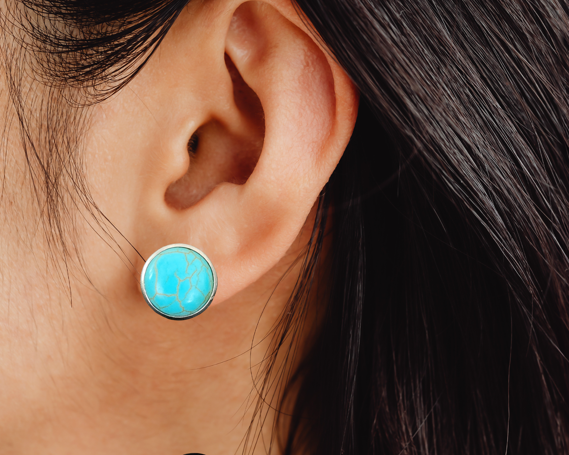 Turquoise  Studs - [farm_afternoons]