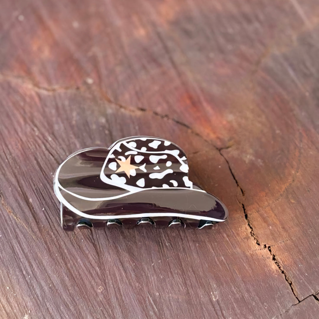Cowgirl Hat Claw Clips - [farm_afternoons]