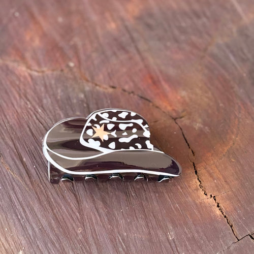 Cowgirl Hat Claw Clips - [farm_afternoons]