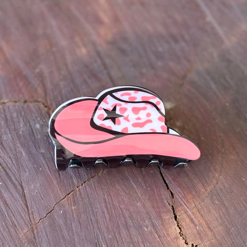 Cowgirl Hat Claw Clips - [farm_afternoons]