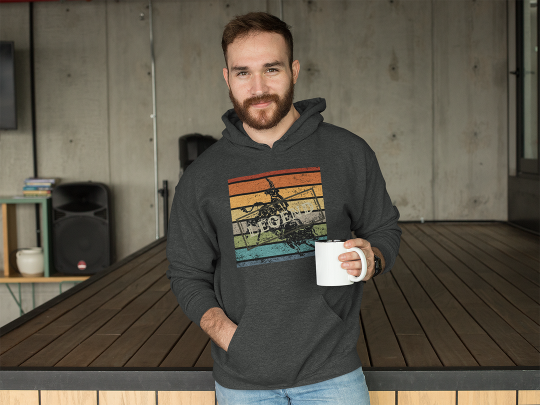 Retro Rodeo Legend Hoodie - [farm_afternoons]