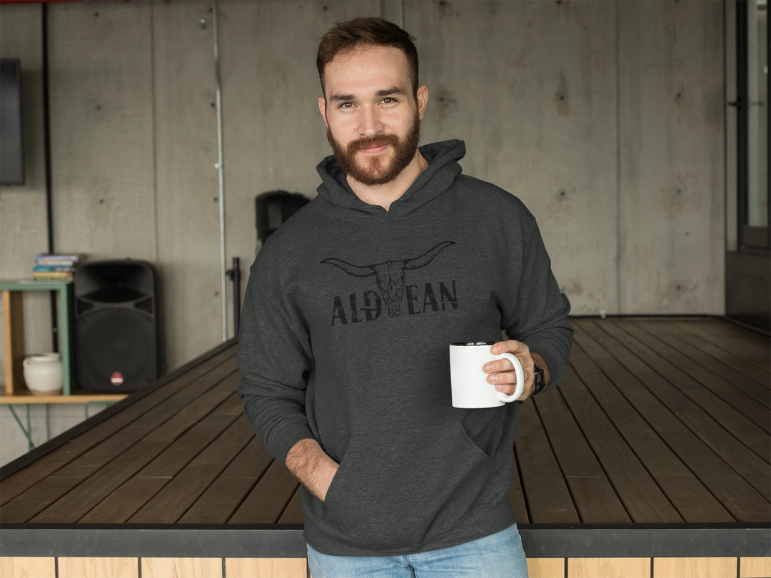 Mens Black Aldean Hoodie