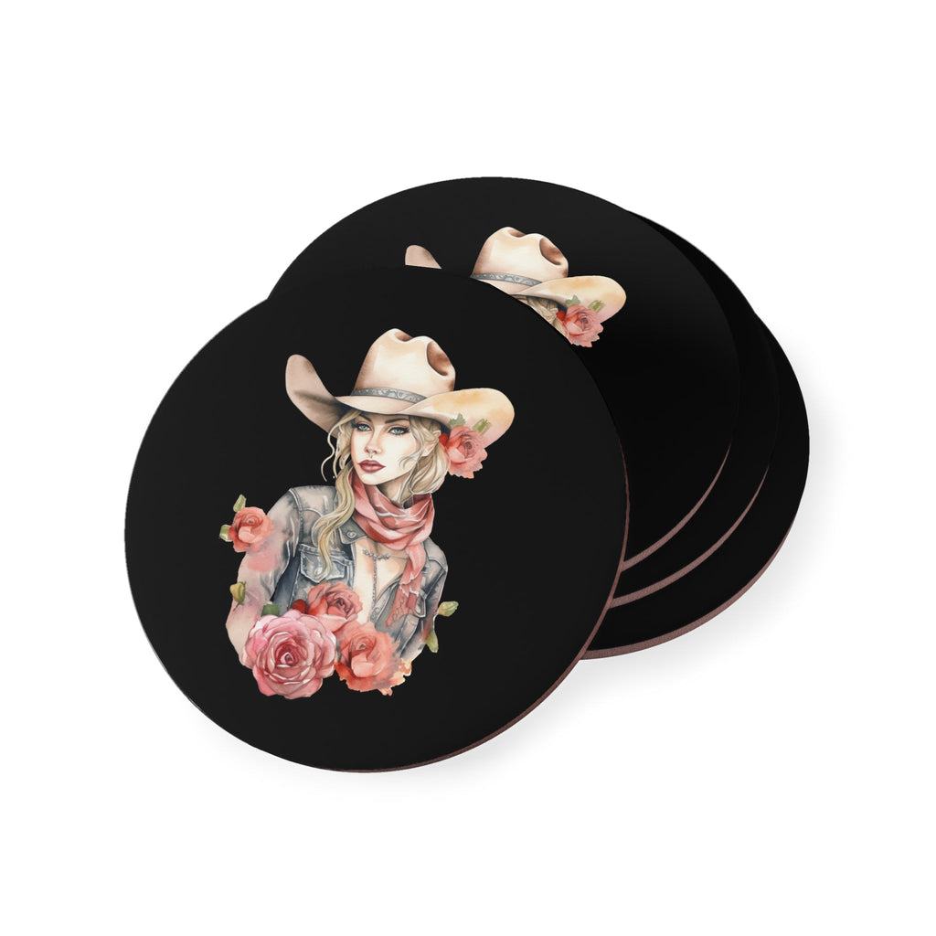 Wild West Cowgirl Coasters - [farm_afternoons]