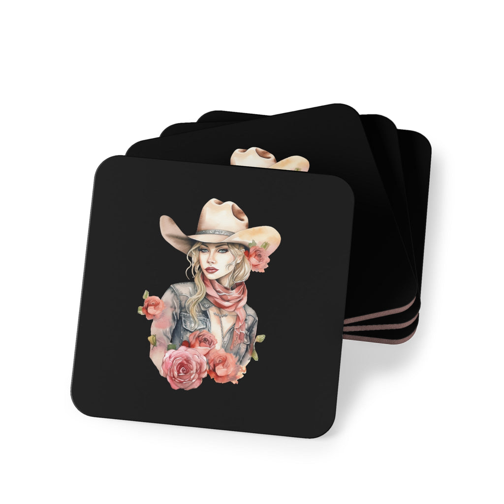 Wild West Cowgirl Coasters - [farm_afternoons]