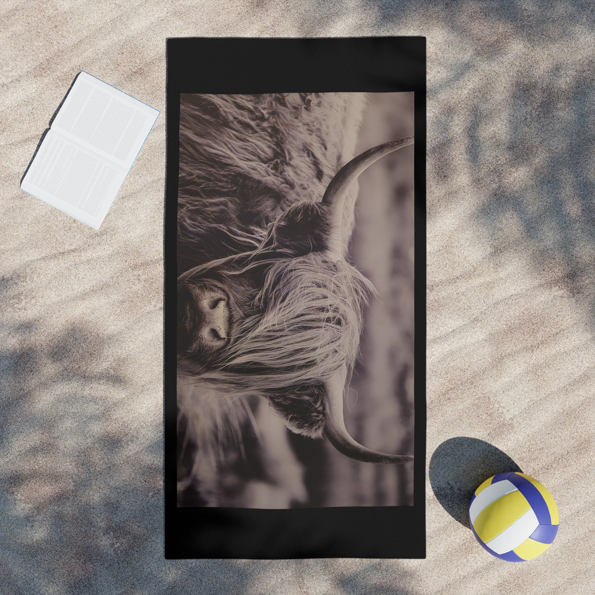 Highland Beach Towel - [farm_afternoons]
