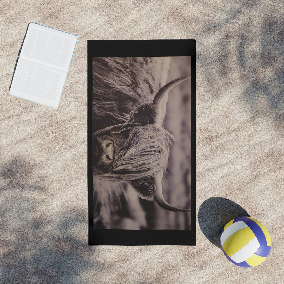 Highland Beach Towel - [farm_afternoons]