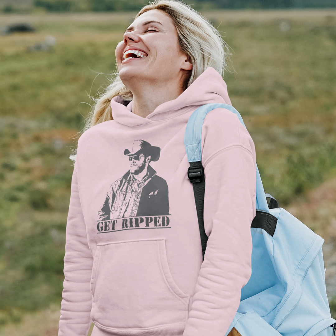 Women's Get Ripped Hoodie - [farm_afternoons]