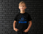Boys Distressed Wallen T-shirt - [farm_afternoons]