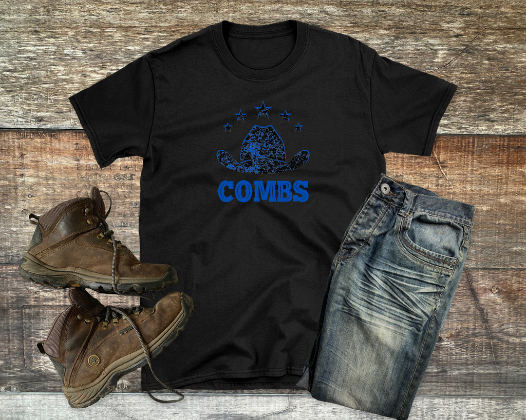 Boys Distressed Combs T-shirt - [farm_afternoons]