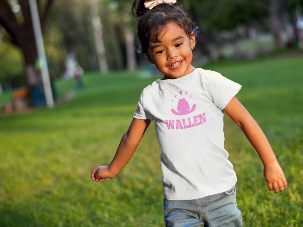 Baby Pink Wallen T-shirt - [farm_afternoons]