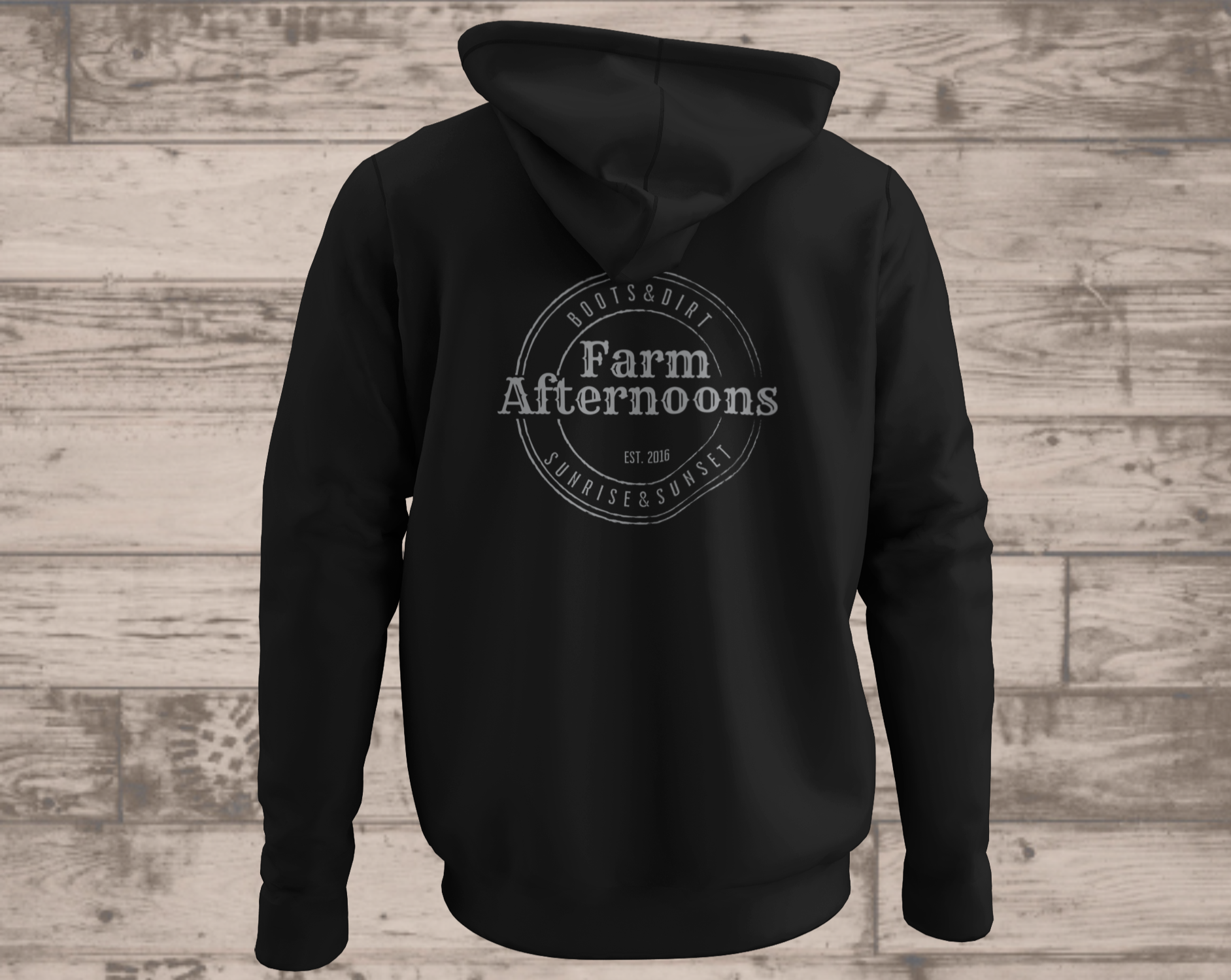 Beer Boots Rodeo Hoodie - [farm_afternoons]