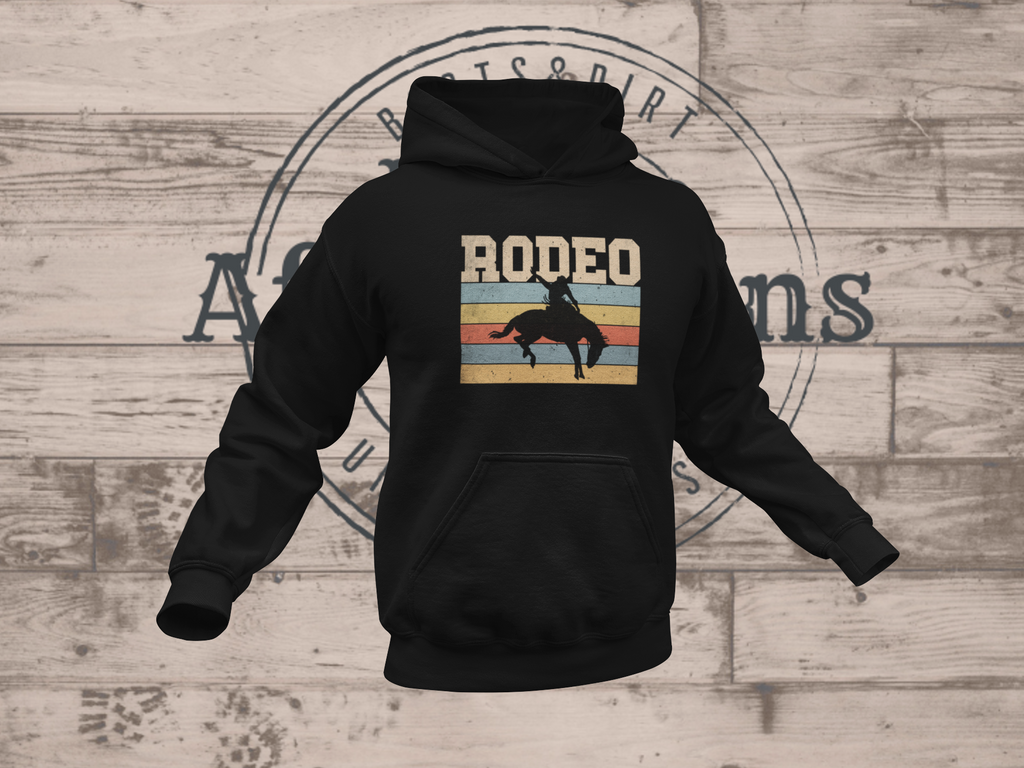 Men's Rodeo Hoodie - [farm_afternoons]