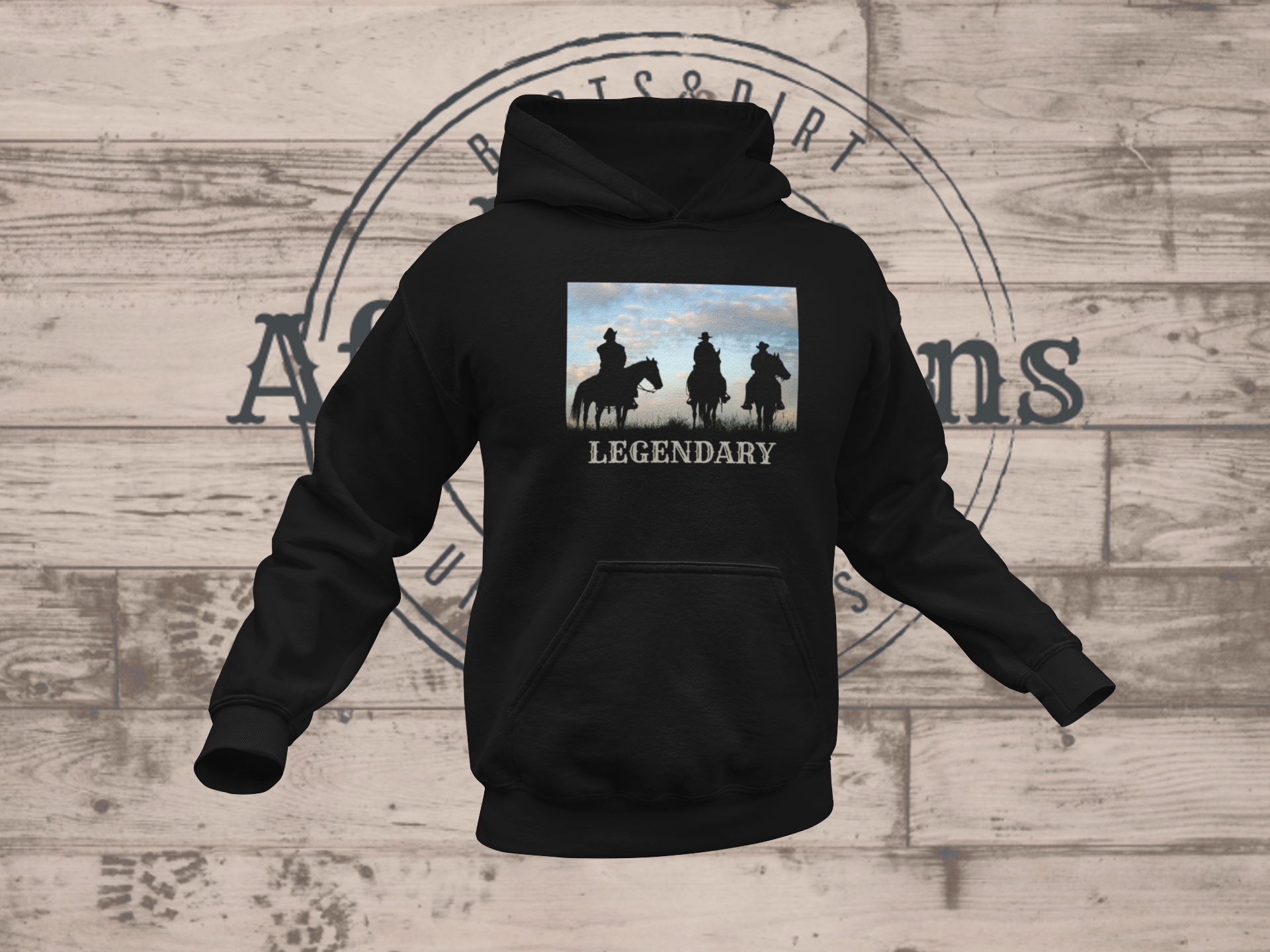 Mens Legendary Hoodie - [farm_afternoons]
