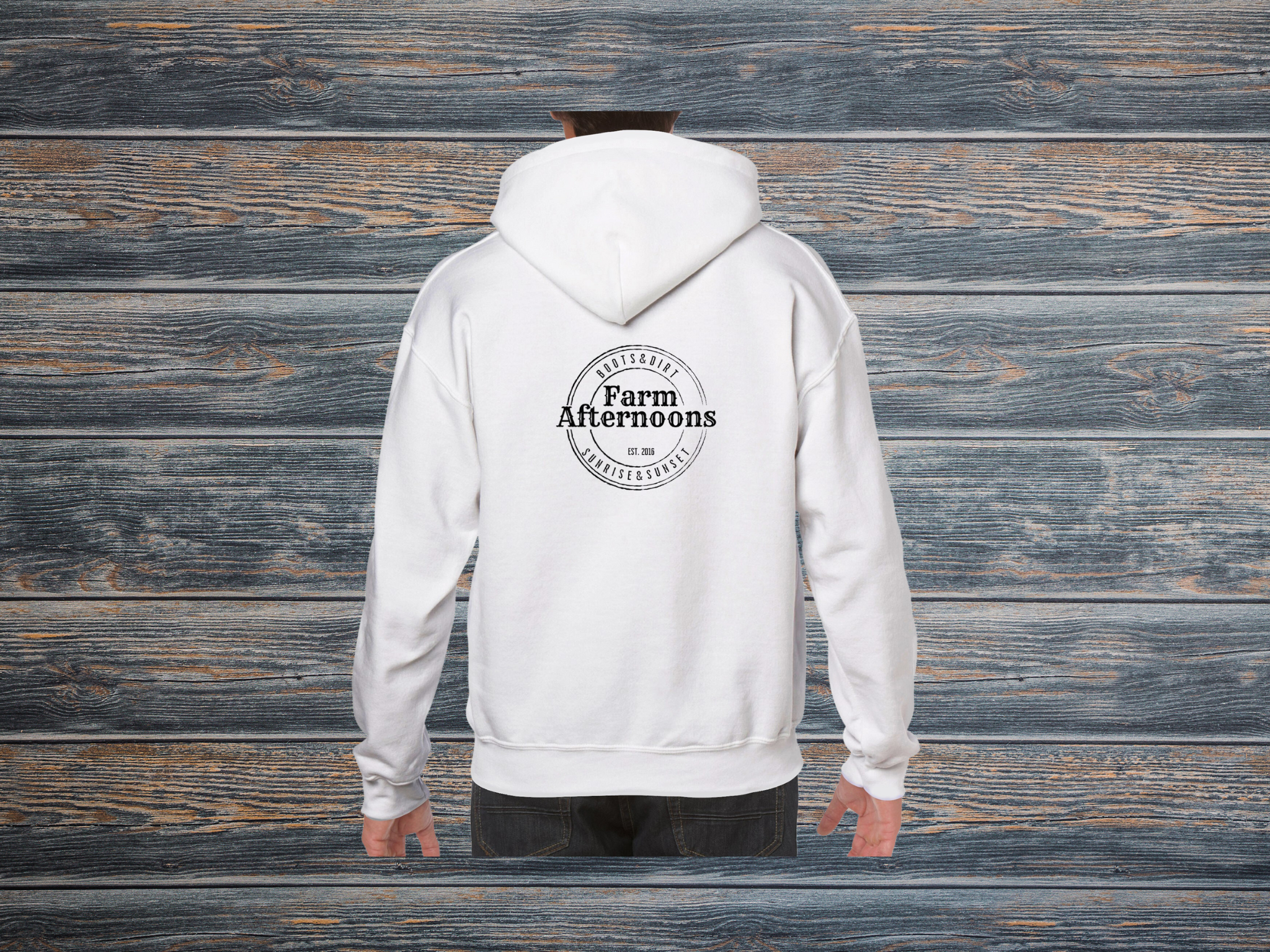 Men's Combs Hoodie - [farm_afternoons]
