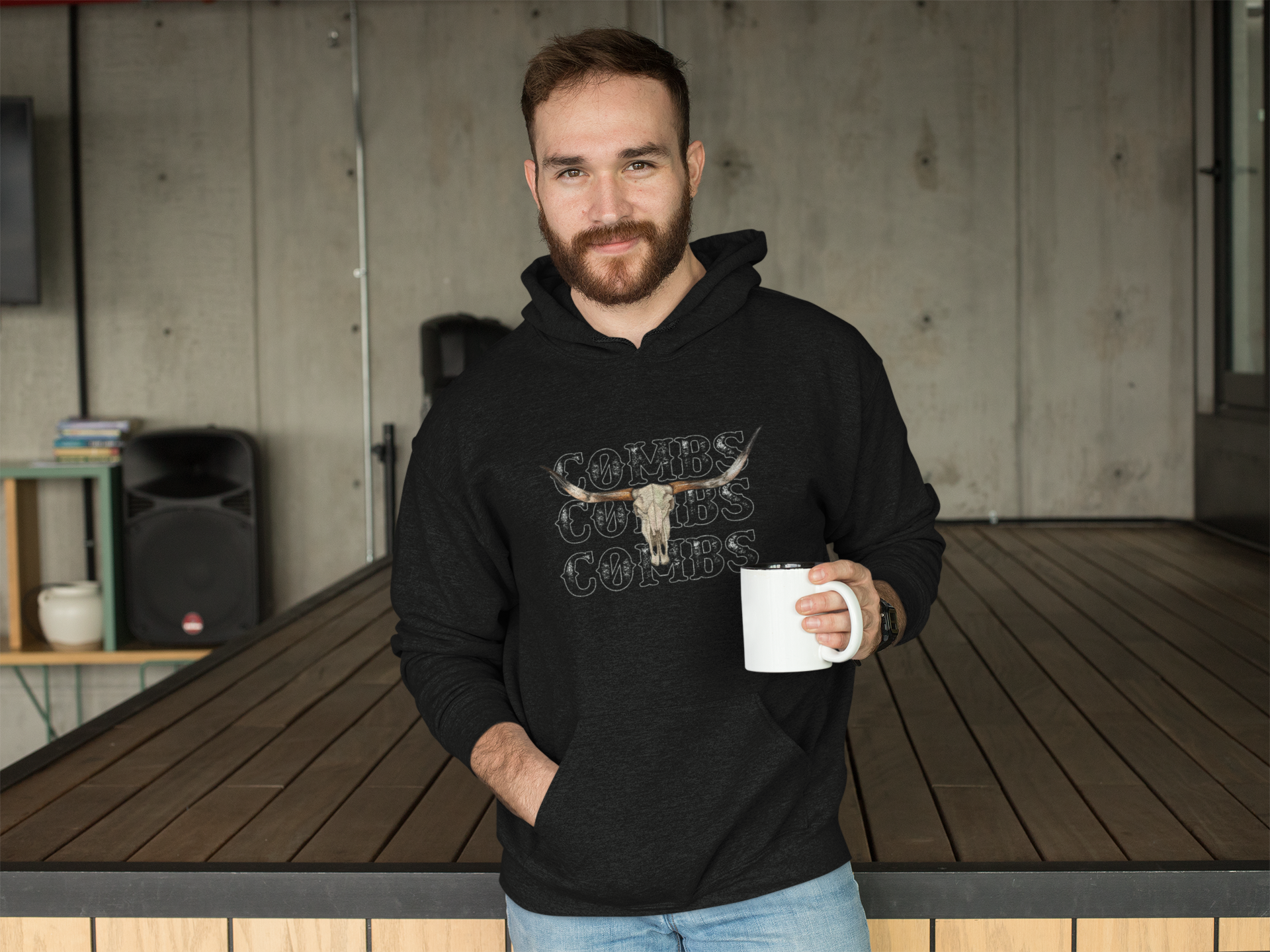 Men's Combs Hoodie - [farm_afternoons]