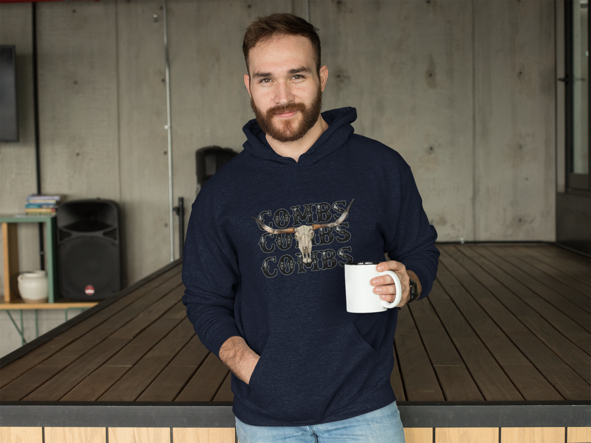 Men's Combs Hoodie - [farm_afternoons]