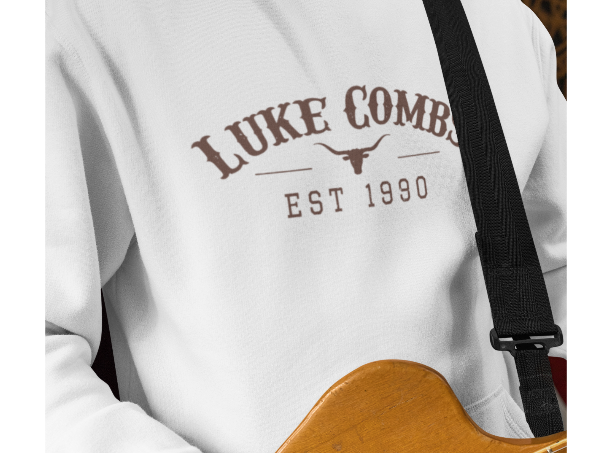 Men's Luke Combs Hoodie - [farm_afternoons]