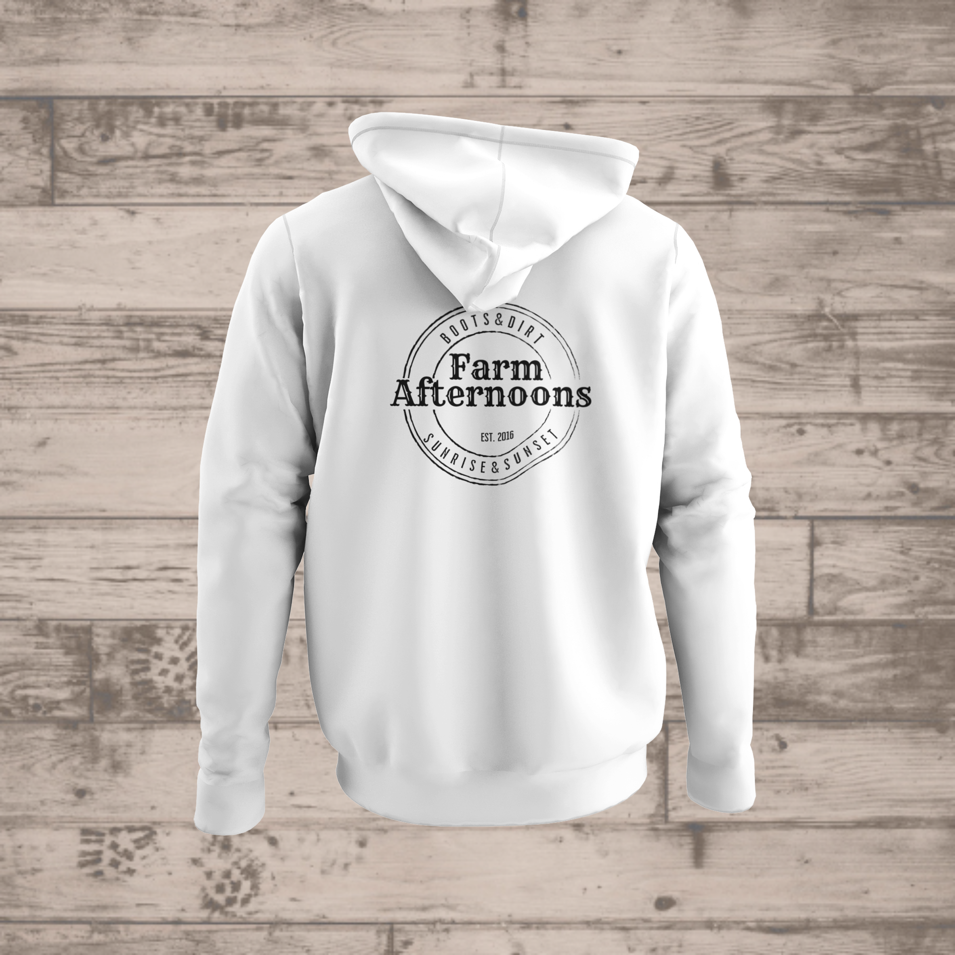 Men's Mustang Whiskey Hoodie - [farm_afternoons]