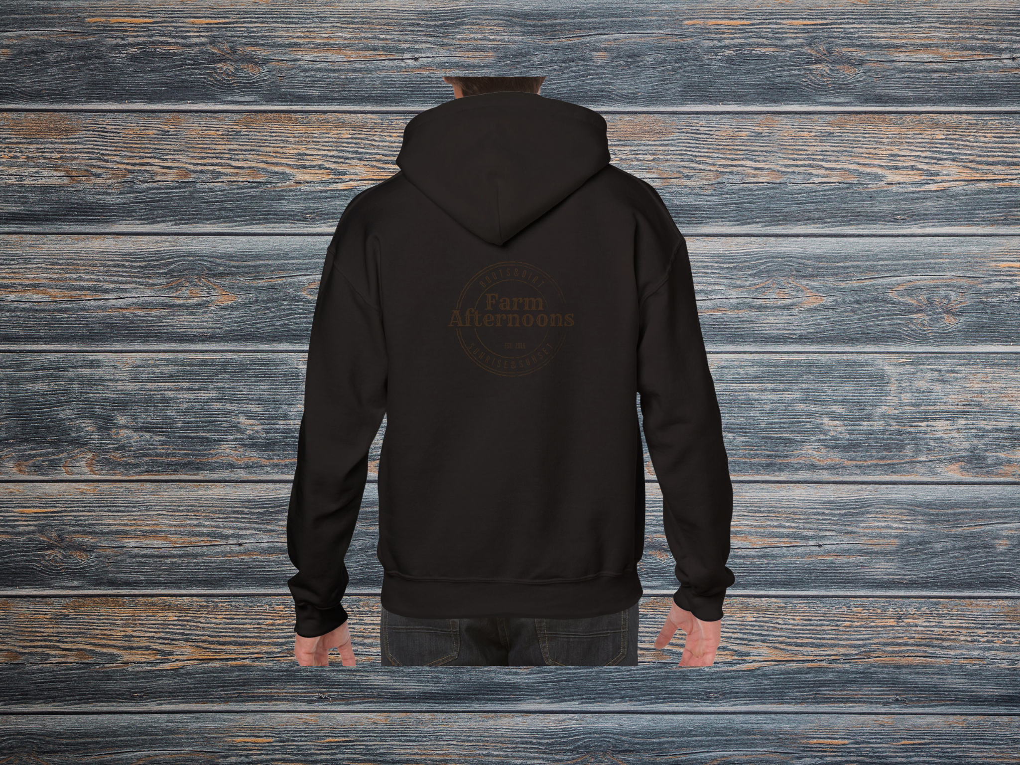 Men's Vintage Wallen Hoodie - [farm_afternoons]