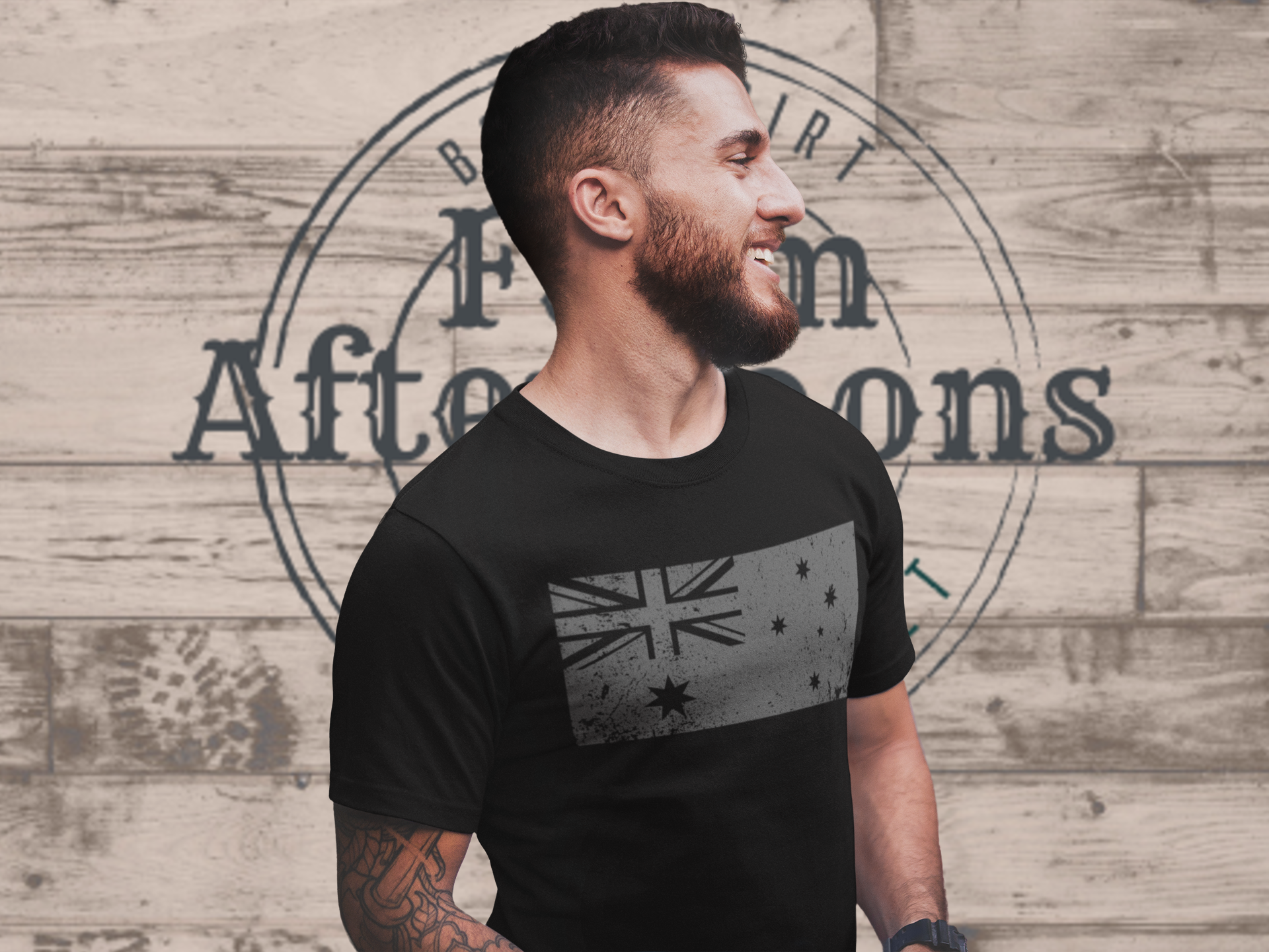 Men's Australia T-shirt - [farm_afternoons]