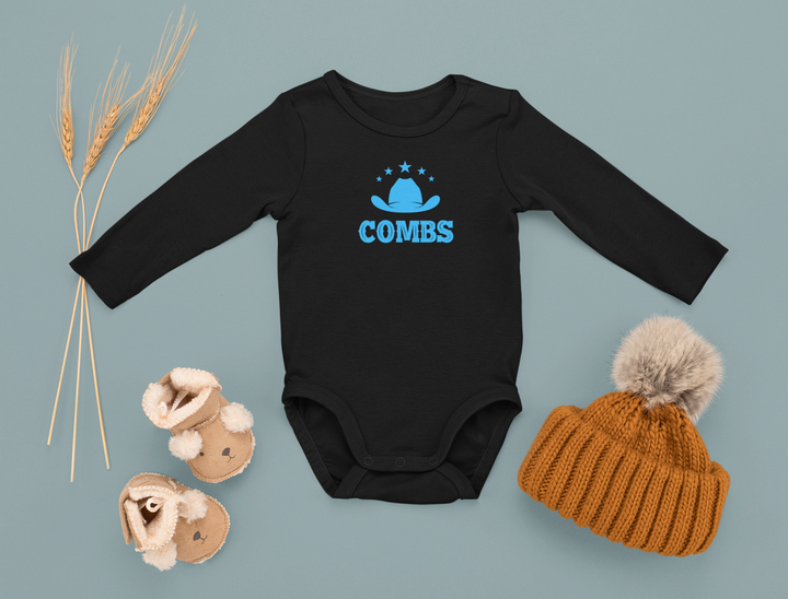 Baby Boy Combs Onesies - [farm_afternoons]