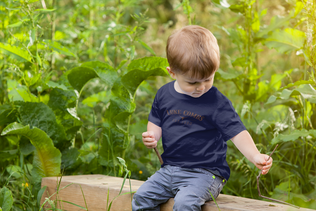 Baby Distresed Combs T-shirt - [farm_afternoons]