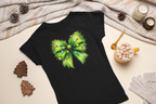 Women's Green Christmas Bow - [farm_afternoons]